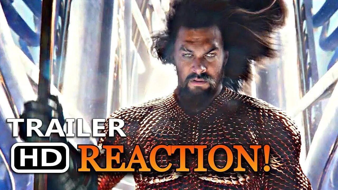 Aquaman and The Lost Kingdom Trailer Reaction