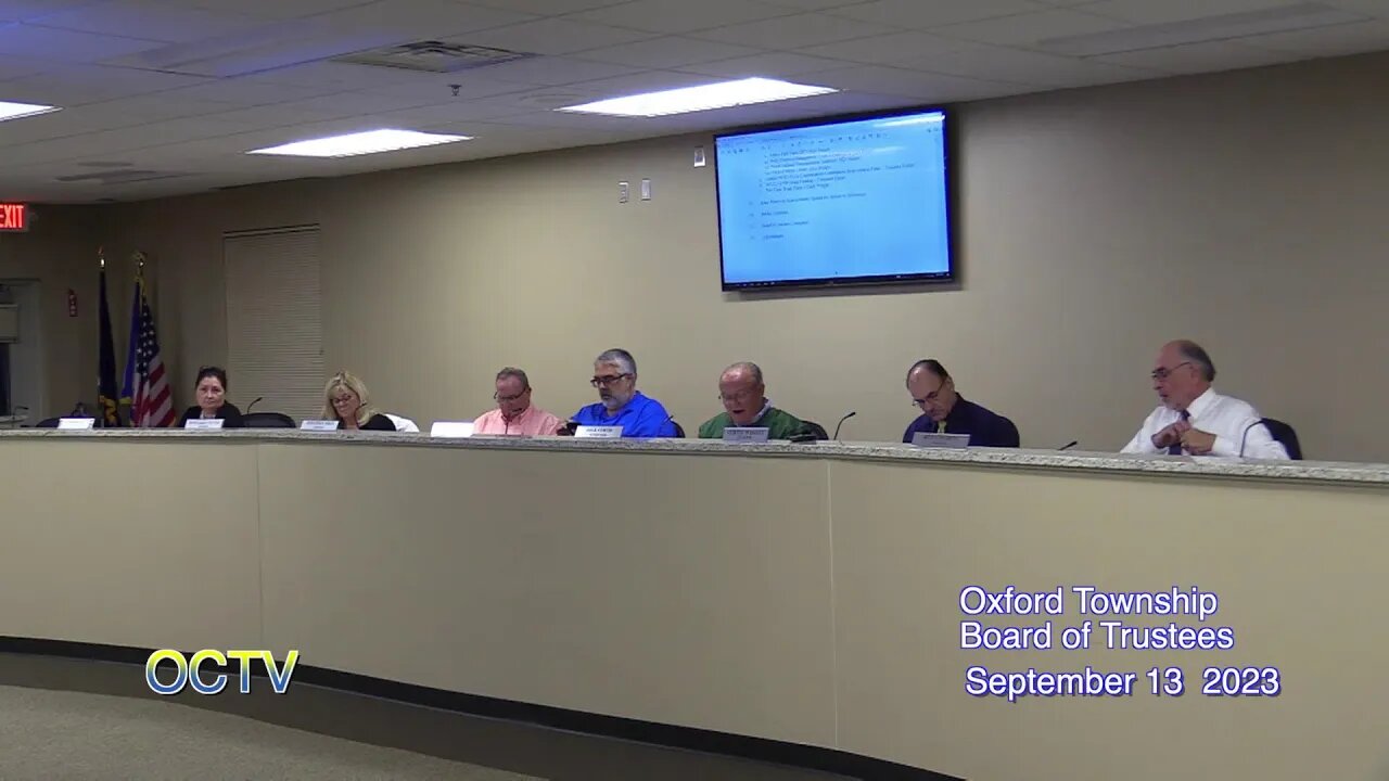 Oxford Township Board of Trustees