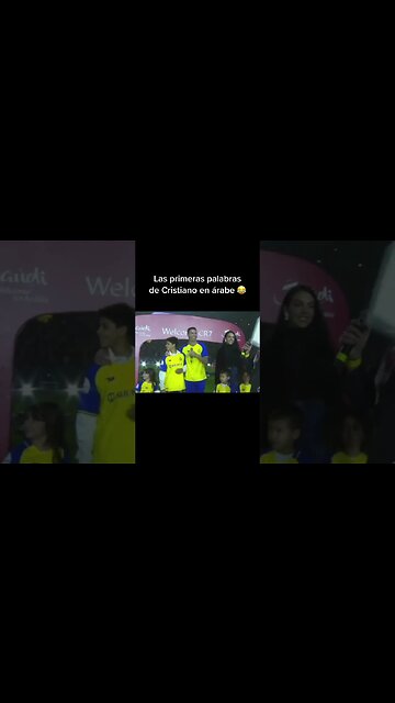 Ronaldo Speaks arabic with Al Nassr #ronaldo