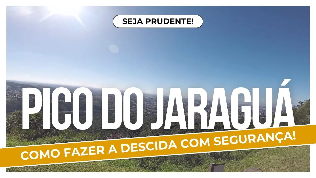 Descendo o Pico do Jaraguá de Road bike com segurança