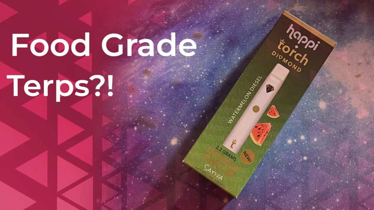 Reviewing: Happi & Torch THC-O | Strain: Watermelon Diesel | Live Resin