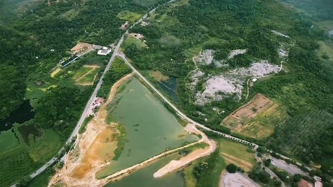 Perlis Tasik Tasoh Aerial View (Height 250 meter) on 09 Dece