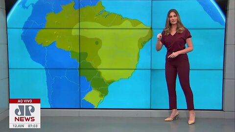 Semana começa com calor e chuva sobre o litoral do Nordeste | Previsão do Tempo