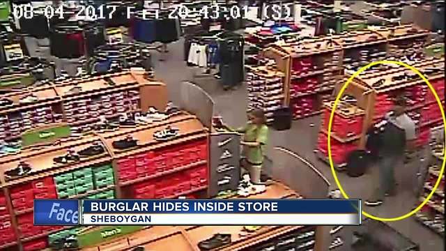 Sheboygan burglar hides in Shopko store for hours