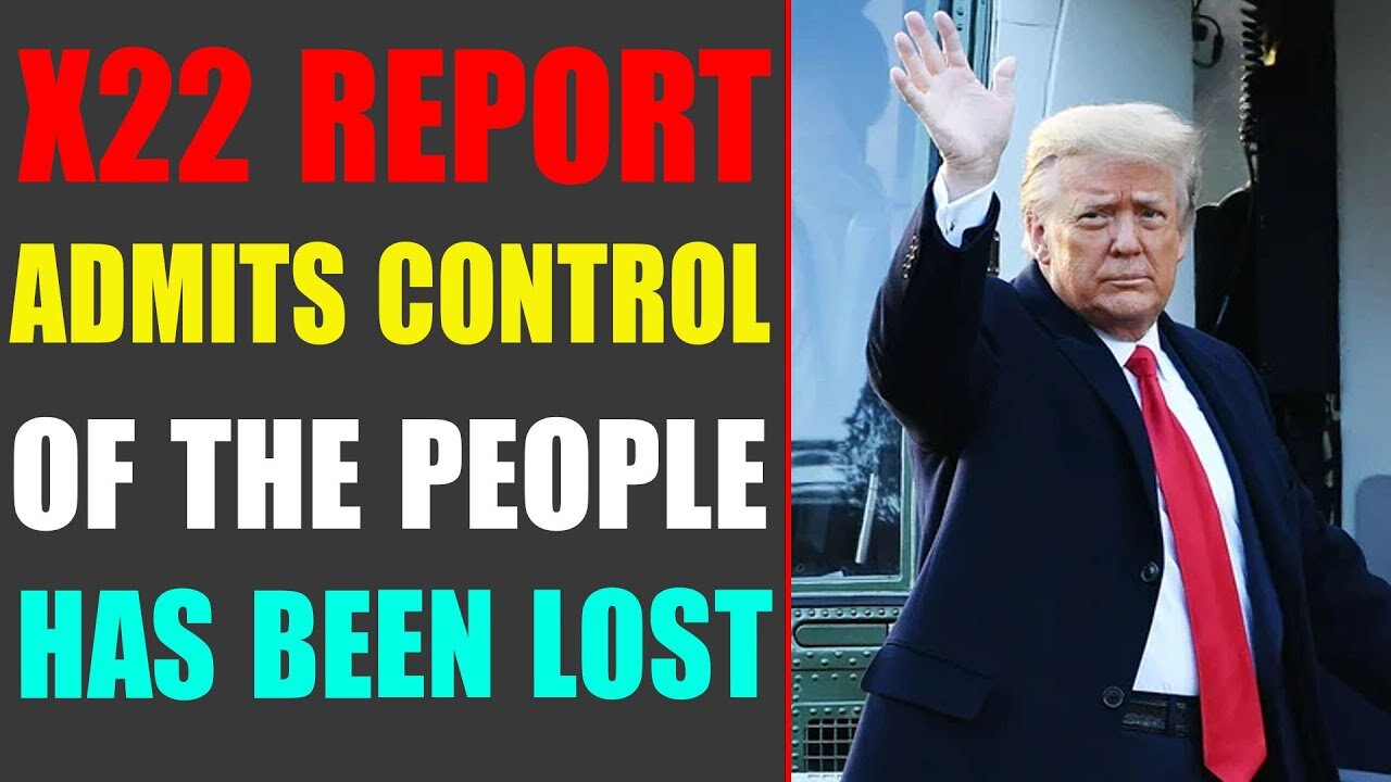 WE WILL HAVE OUR COUNTRY BACK, THE [DS] ADMITS CONTROL OF THE HAS BEEN LOST - TRUMP NEWS