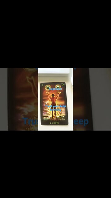 Capricorn ♑️ | “Trust your deep knowing” #tarot #shorts #capricorn
