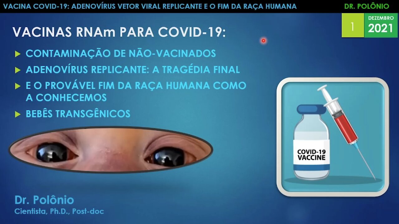 Vacinas para COVID-19 e o fim da raça humana