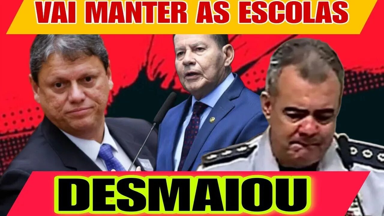 Coronel desmaaia em cela | Tarcício e Governador do Paraná contraria Lula e mantem esola militar.