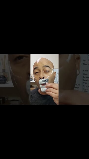 ASMR shave THE UNFORGIVEN by AREFFA, bear tallow base💈🔊🪒🧼#asmr #shavingproducts #wetshaving #shaving