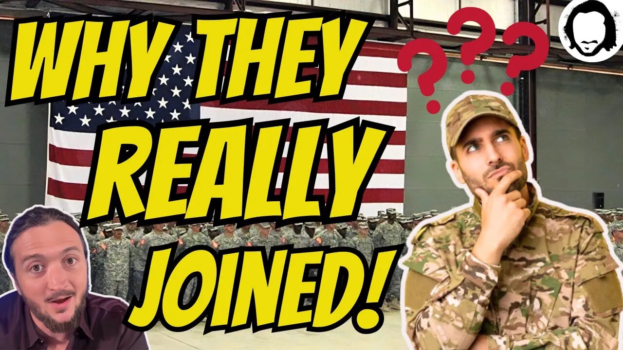 SHOCK: U.S. Soldiers Admit Why They REALLY Joined The Military