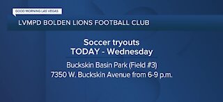 LVMPD hosts tryouts for Bolden Lions Football Club