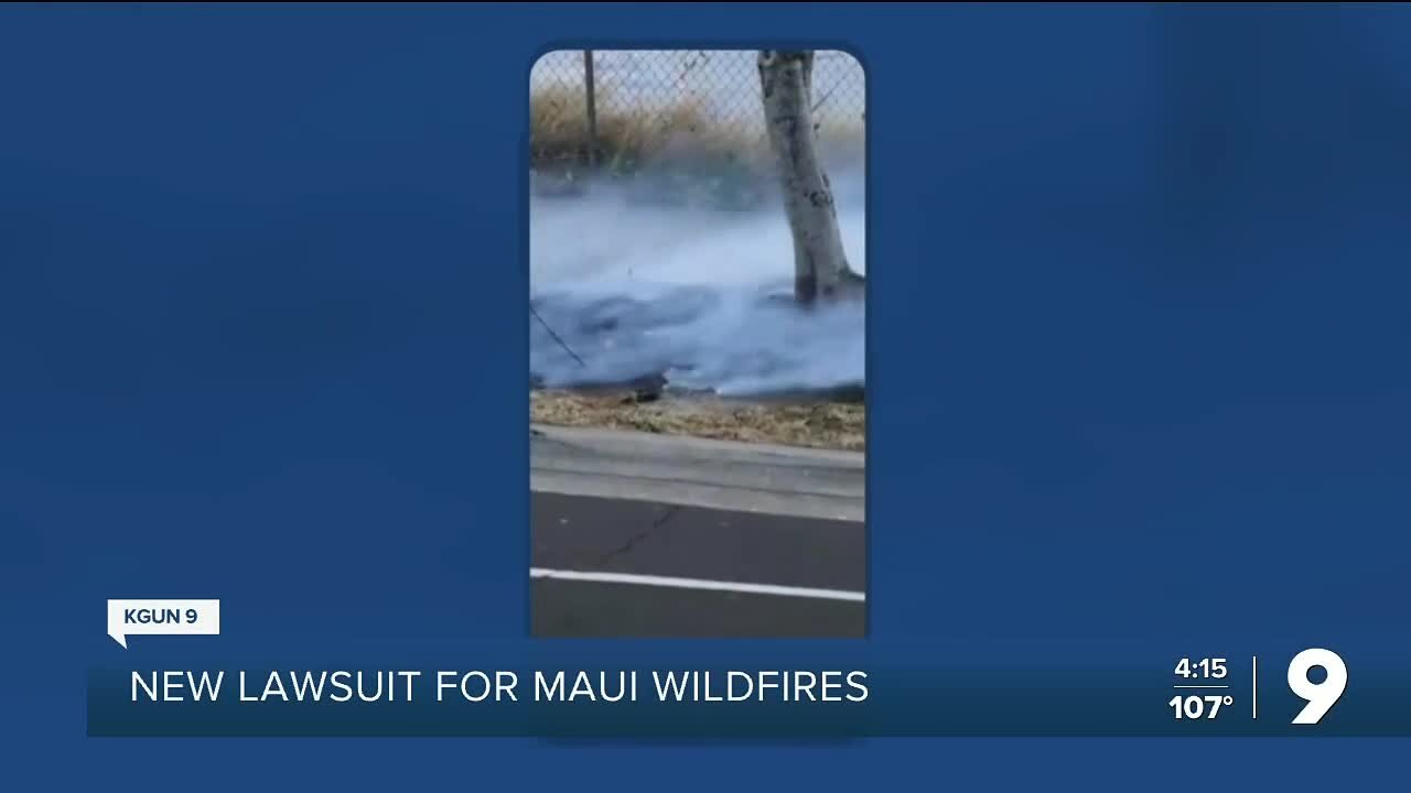 New lawsuit for Maui wildfires