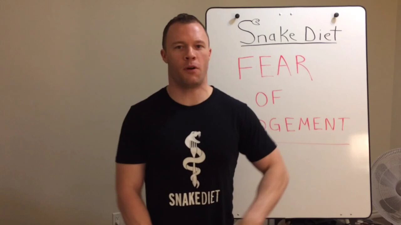 FEAR OF SNAKE DIET JUDGEMENT.