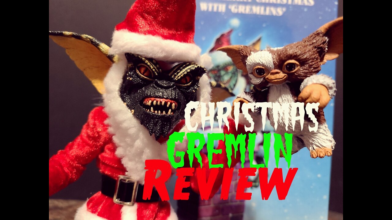 NECA Gremlins Ultimate Santa Stripe and Gizmo Review