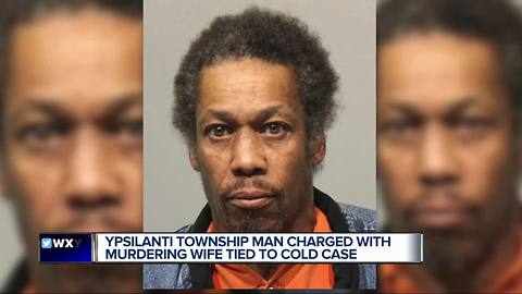 Husband charged with murdering wife, suspected in cold case disappearance