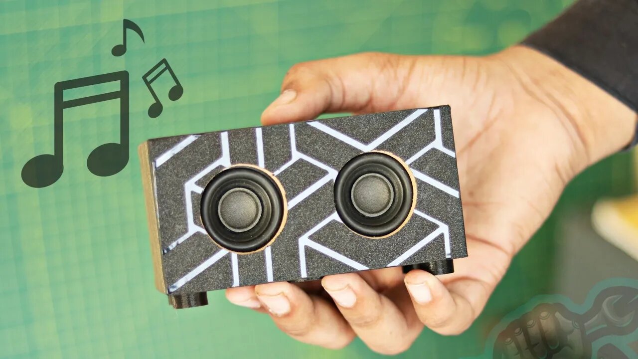 WOW! Amazing DIY Bluetooth Speaker Build