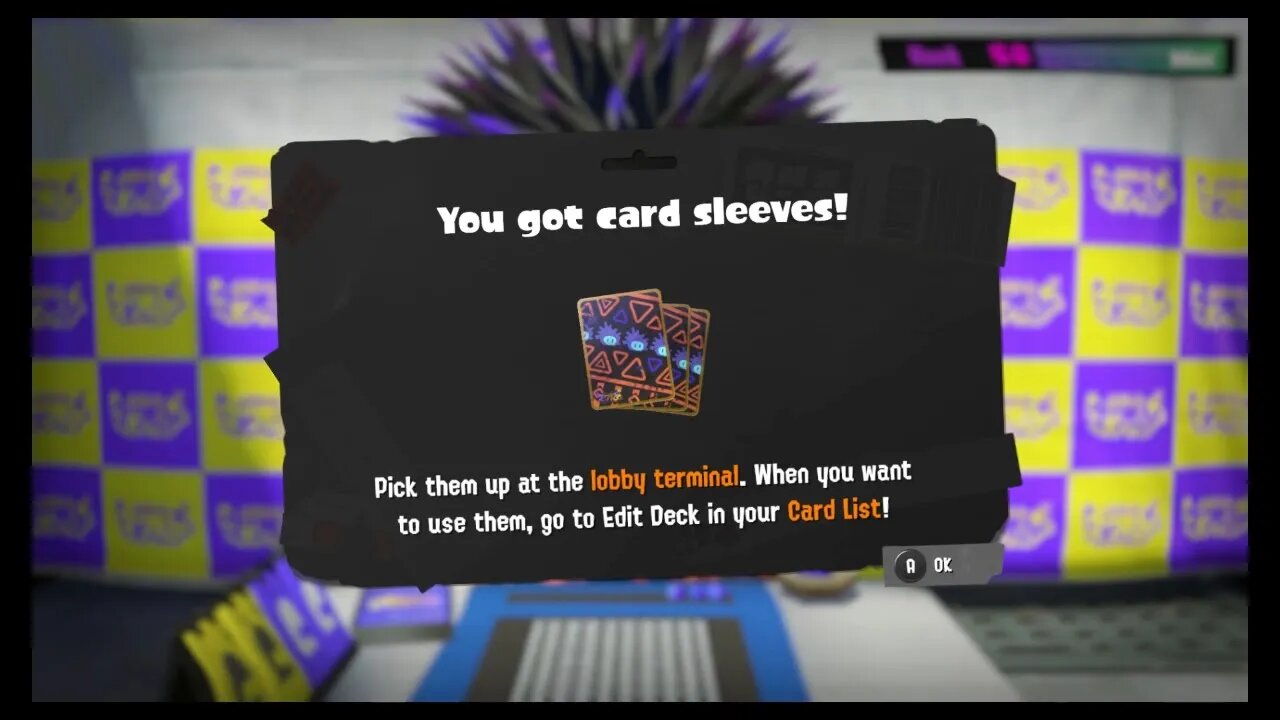 Splatoon 3 - Tableturf Battle - Spyke's Card Sleeve