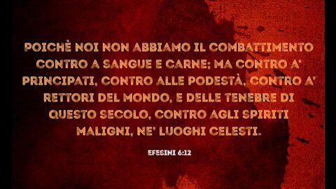 CAPITE LA REALTÀ TERRENA E SPIRITUALE? COMBATTETE CONTRO GLI SPIRITI IMMONDI?