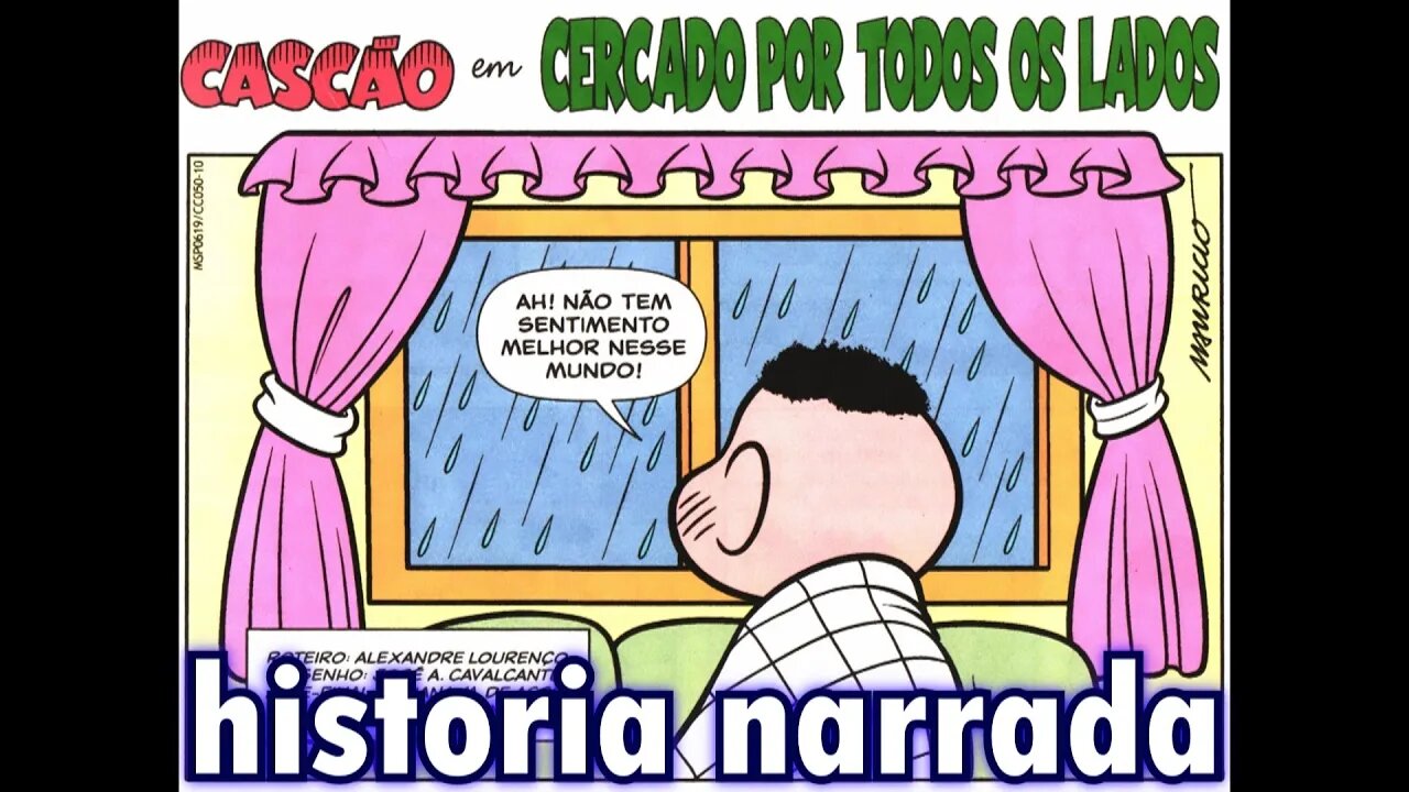Cascão em-Cercado por todos os lados | Gibis do Rapha