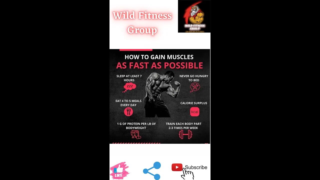 🔥How to gain muscles as fast as possible🔥#fitness🔥#wildfitnessgroup🔥#shorts🔥