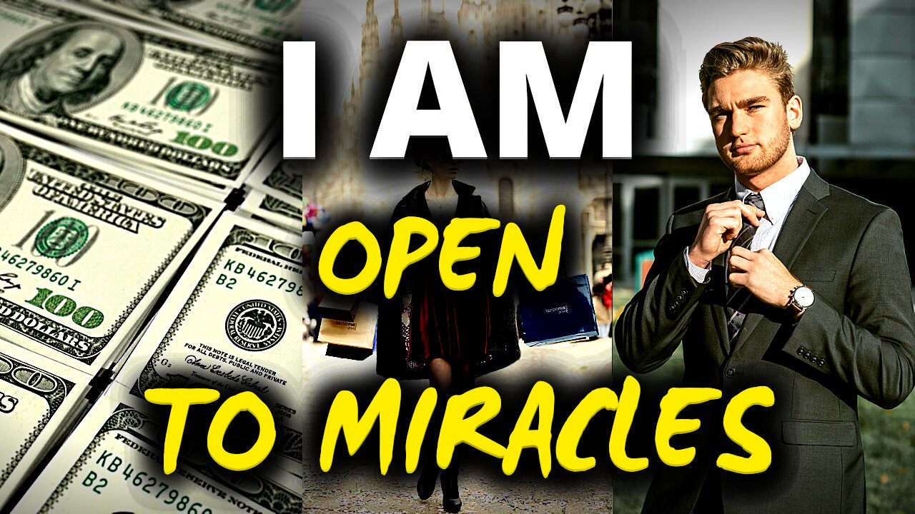 I AM Open To Miracles Affirmation + Healing Frequency (Listen Everyday With Headphones!)