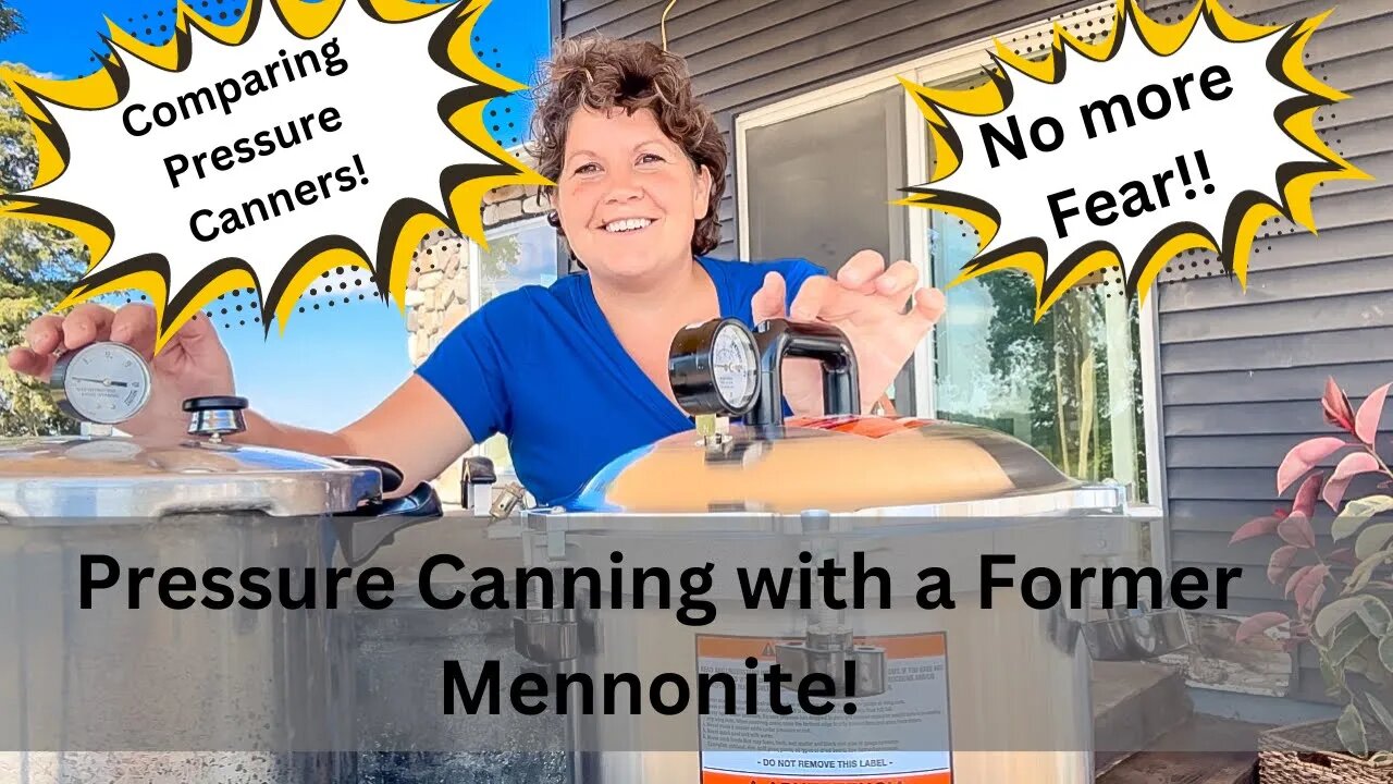 Mennonite Pressure Canning Tips, No more FEAR!!!