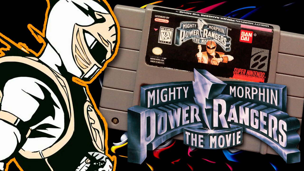 GAMEEXTV- retroautopsia de POWER RANGERS THE MOVIE para el SUPER NINTENDO