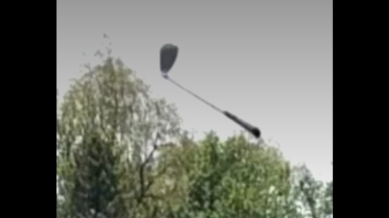 Drunk Golf Club Toss After Bad Shot