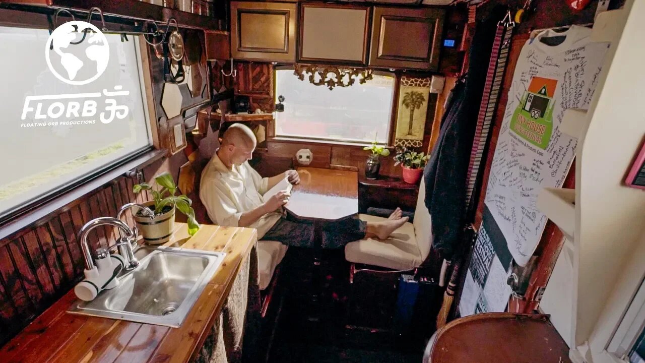 After Incarceration, a Changed Man Finds Freedom in His Off Grid Tiny House