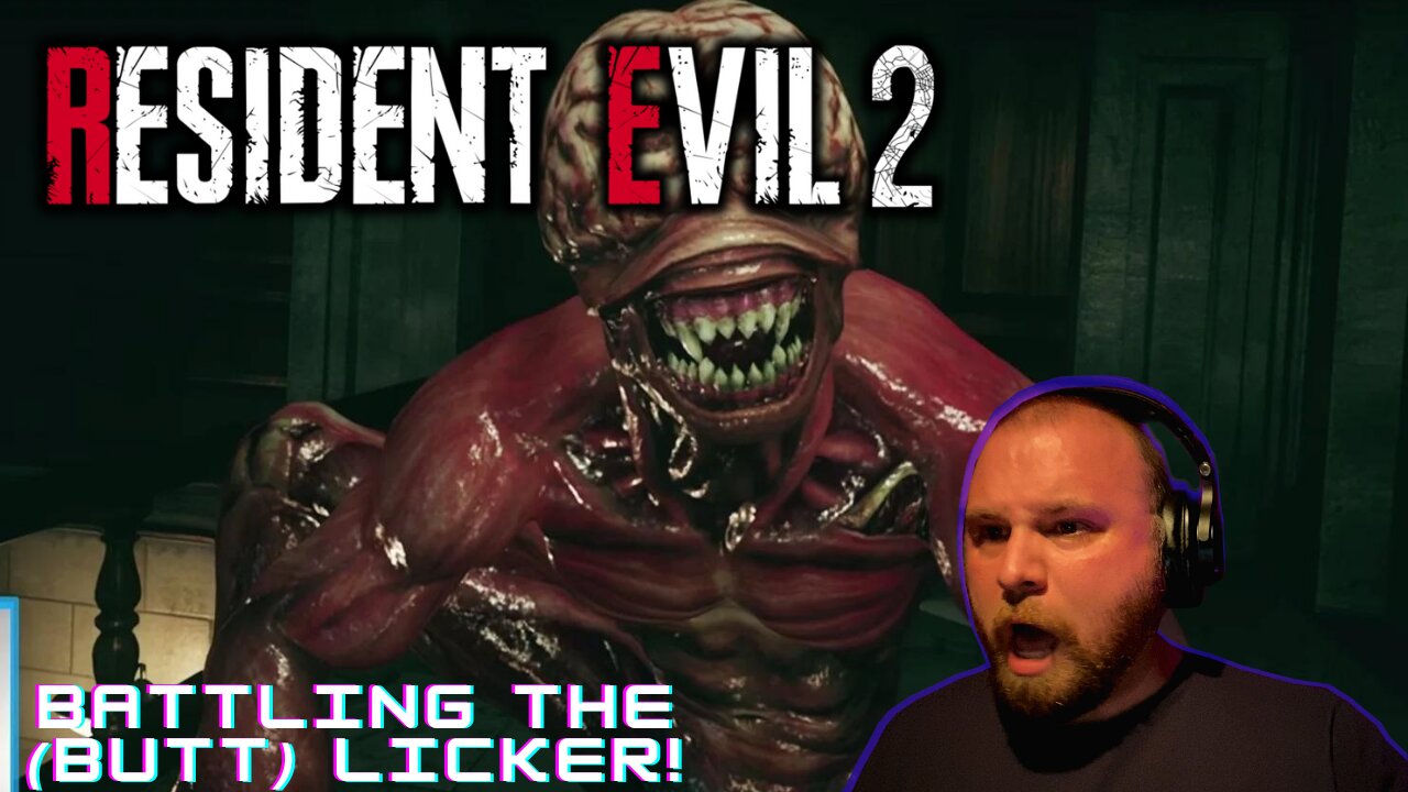 CynizenTV - Twitch Shorts #1 | Resident Evil 2 - Battling the (Butt) Licker!