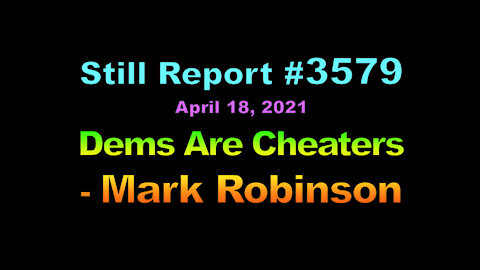 Dems Ae Cheaters - Mark Robinson