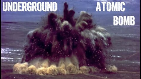 Undergound Nuclear Explosion — Aerial View, March 1962