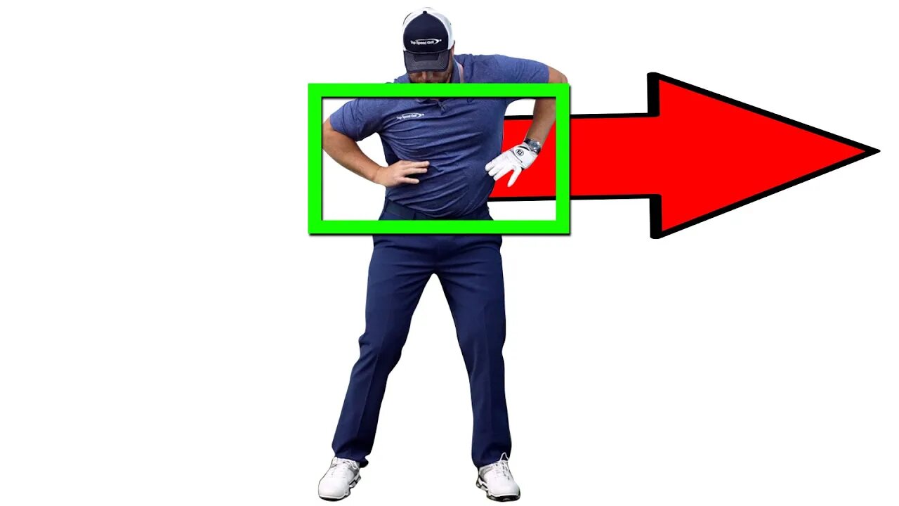 Hit Ball Then Turf with Little Known "Thoracic Bump" Move