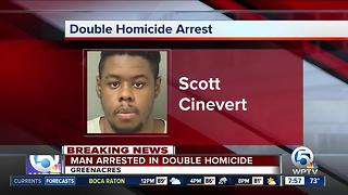 Suspect arrested in Greenacres double homicide