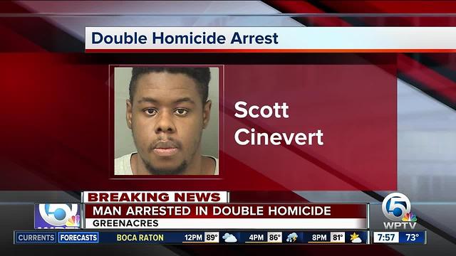 Suspect arrested in Greenacres double homicide