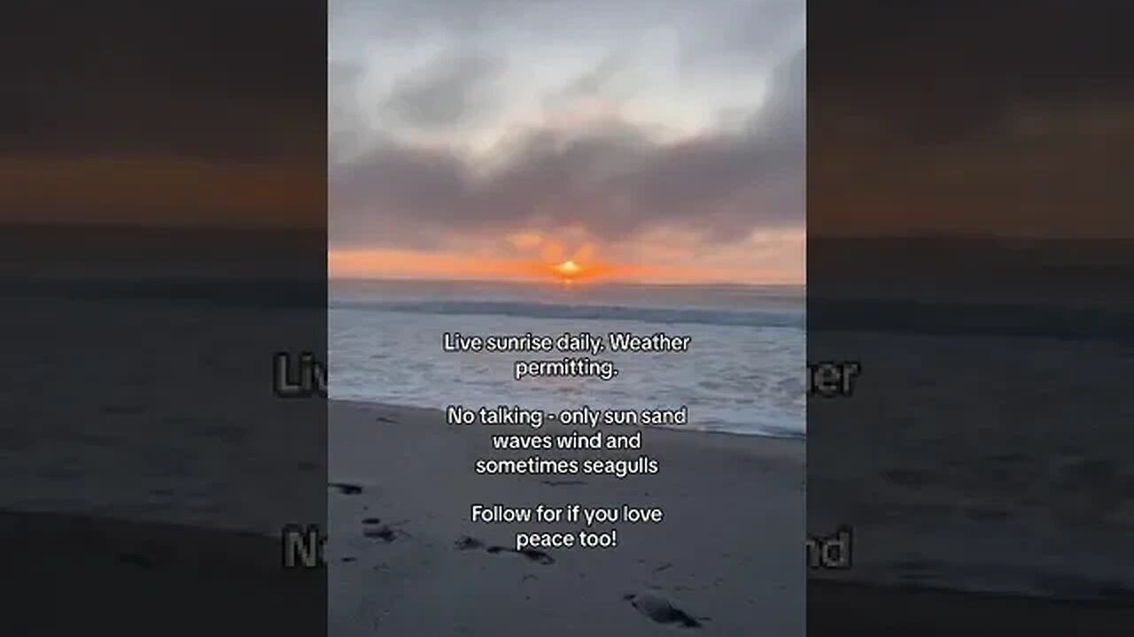 No talking - only sun sand waves wind and sometimes seagulls. #ocean #nature #waves