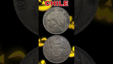 Chile 20 Centavos 1920.#shorts #coinnotesz