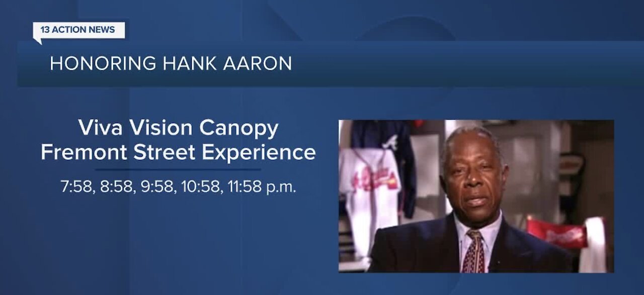 Viva Vision Hank Aaron tribute schedule