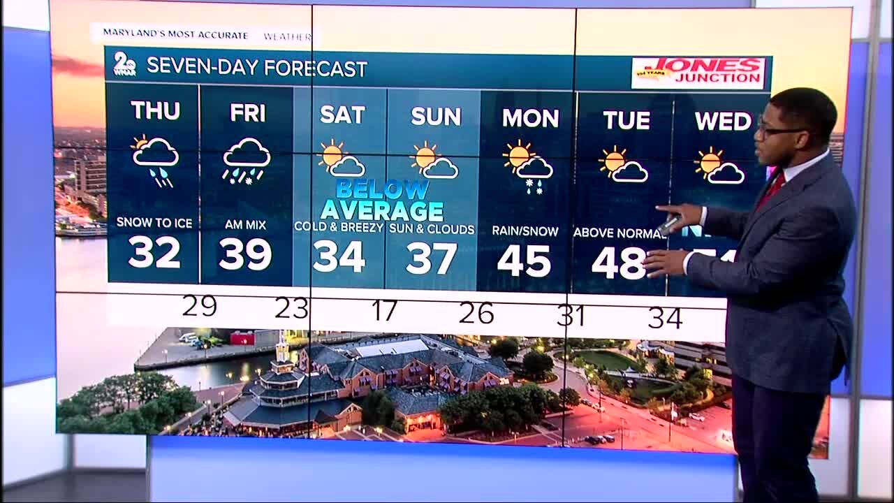 WMAR-2 News Weather at 11