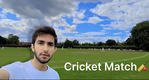 WE WON CRICKET MATCH🏏