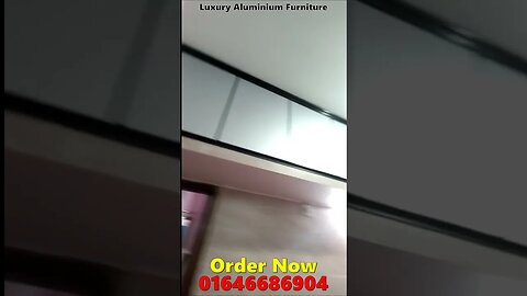 Aluminum Furniture - kitchen cabinet - Luxury Aluminium Furniture & Interior Solution - #shorts - 2