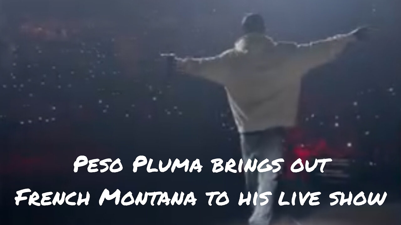 Peso Pluma brings out French Montana to Connecticut