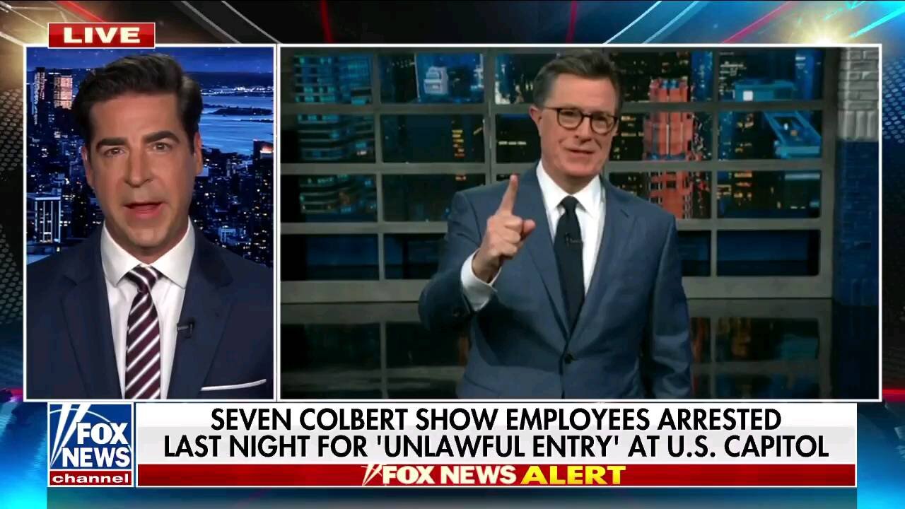 Adam Schiff implicated in helping the Stephen Colbert staff break into the Capitol to film a skit