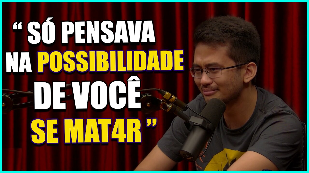 Momento do KIM KATAGUIRI chorando no Monark Talks
