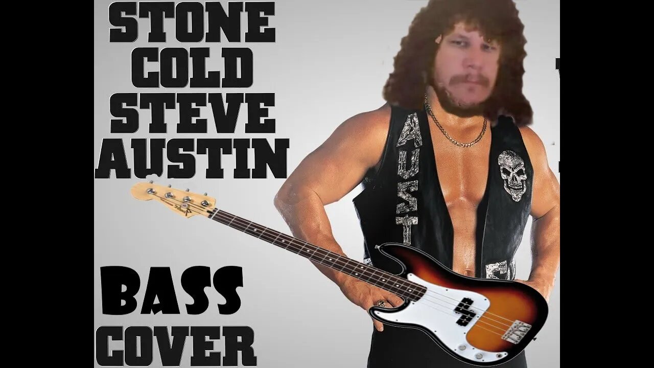 Stone Cold Theme (Bass cover with TAB)