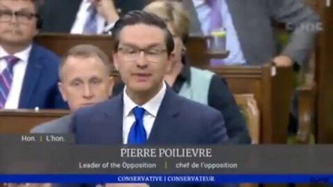 Pierre Poilievre conservative canadian leader wipes the floor with pitiful idiotic Justin Trudeau