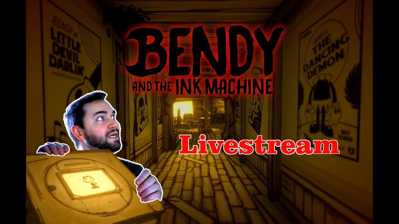 This GAME Is Better Than a MOVIE | Bendy and the Ink Machine - Part 3 - Livestream
