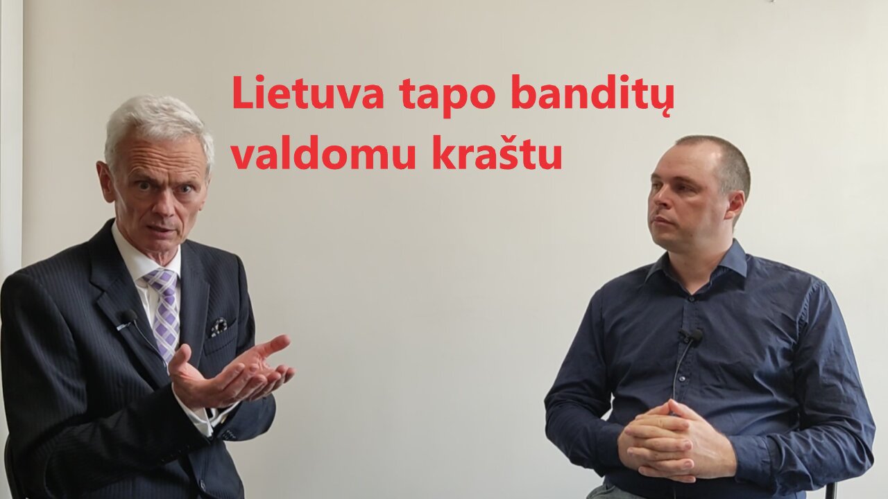 Eduardas Vaitkus: Lietuva tapo banditų valdomu krašt