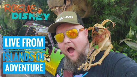 Live From Universal's Islands Of Adventure. Hoping To Run Into Rogue.