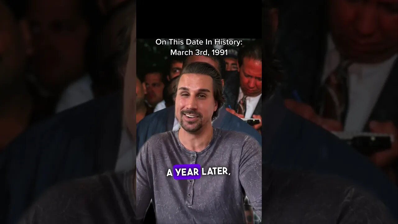 TODAY IN HISTORY: 3/3/1991 #shorts